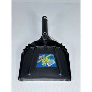 Vintage Quickie Good Old Fashioned Steel Dust Pan #407 Black